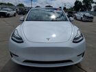 2022 Tesla Model Y White vin: 7SAYGDEE7NF363997