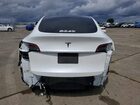 2022 Tesla Model Y White vin: 7SAYGDEE7NF363997