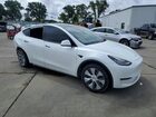 2022 Tesla Model Y White vin: 7SAYGDEE7NF363997
