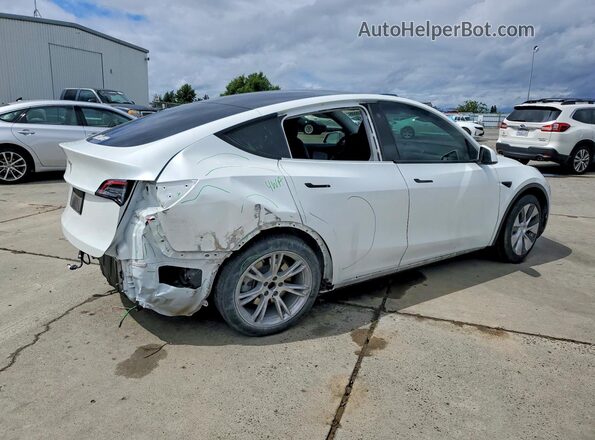 7SAYGDEE7NF363997 2022 TESLA MODEL White Հետևի աջ
