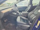 2023 Tesla Model Y Blue vin: 7SAYGDEE7PA093430