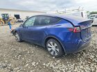 2023 Tesla Model Y Blue vin: 7SAYGDEE7PA093430