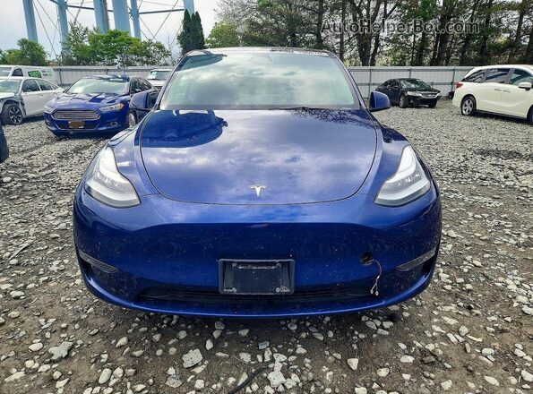 7SAYGDEE7PA093430 2023 TESLA MODEL Blue Vista frontal