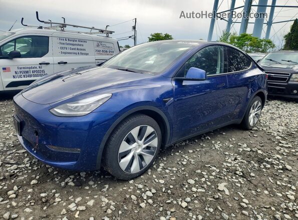 7SAYGDEE7PA093430 2023 TESLA MODEL Blue Vista tres cuartos delantera izquierda
