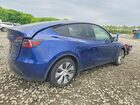 2023 Tesla Model Y Blue vin: 7SAYGDEE7PA093430