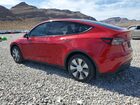 2023 Tesla Model Y Red vin: 7SAYGDEE7PA102241