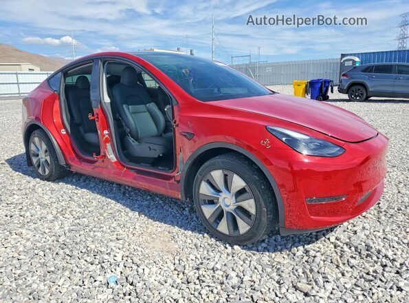 7SAYGDEE7PA102241 2023 TESLA MODEL Red Delantero derecho