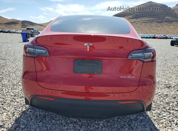 7SAYGDEE7PA102241 2023 TESLA MODEL Red Vista trasera
