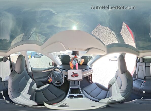 7SAYGDEE7PA102241 2023 TESLA MODEL Red Vista interior de 360 grados