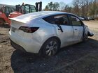 2023 Tesla Model Y White vin: 7SAYGDEE7PA129052