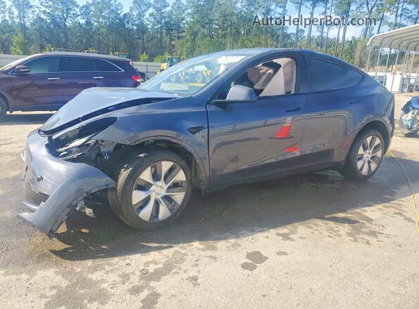7SAYGDEE7PA196525 2023 TESLA MODEL Синий Передняя левая четверть