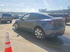 2023 Tesla Model Y Синий vin: 7SAYGDEE7PA196525