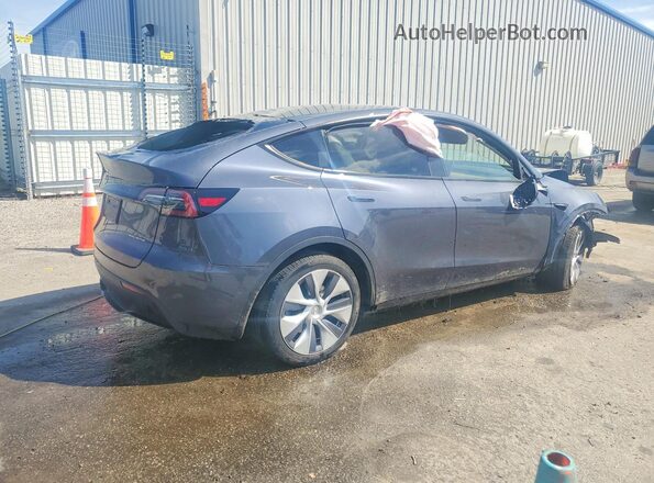 7SAYGDEE7PA196525 2023 TESLA MODEL Синий Задняя правая четверть