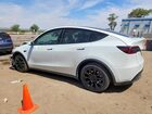 2023 Tesla Model Y White vin: 7SAYGDEE7PF616075