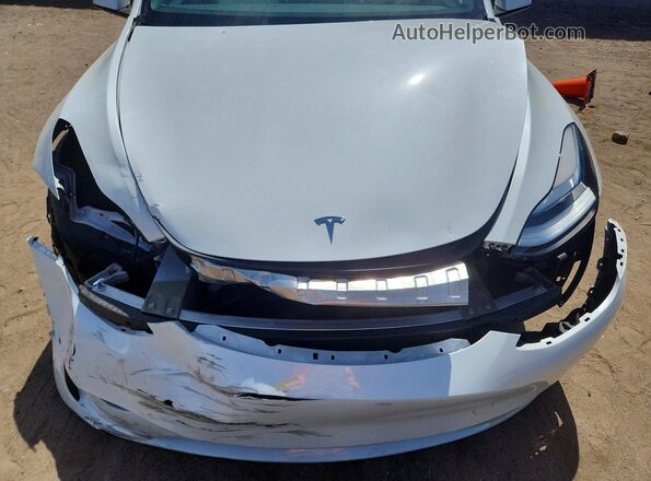 7SAYGDEE7PF616075 2023 TESLA MODEL White Engine compartment view