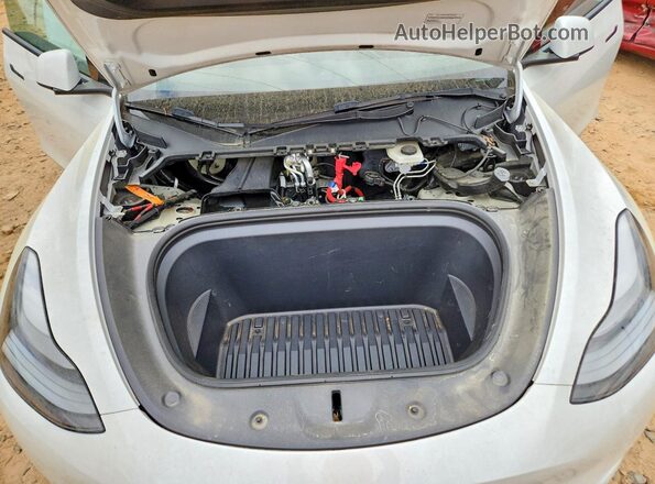 7SAYGDEE7PF690919 2023 TESLA MODEL White Սալոնի հետևի տեսք
