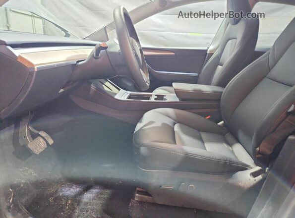 7SAYGDEE7RA290469 2024 TESLA MODEL Gray Вид салону спереду