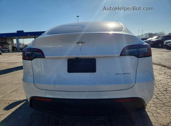 7SAYGDEE7RF117151 2024 TESLA MODEL Белый Вид сзади