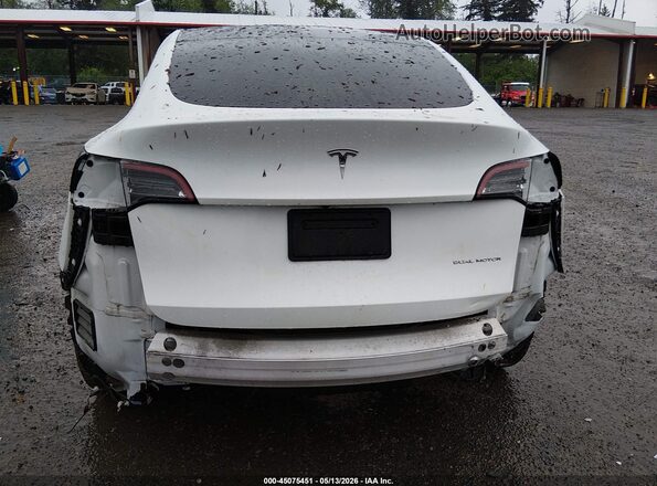 7SAYGDEE8NF568681 2022 TESLA MODEL Y White Դիմացի տեսք