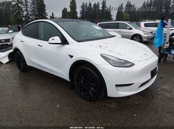 7SAYGDEE8NF568681 2022 TESLA MODEL Y White Առջևի աջ