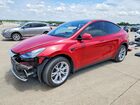 2023 Tesla Model Y Red vin: 7SAYGDEE8PA088690