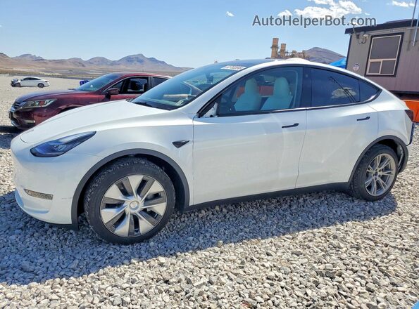 7SAYGDEE8PA097762 2023 TESLA MODEL White Przód lewy