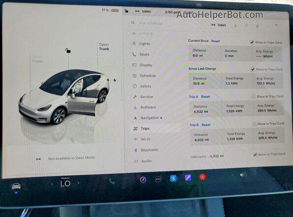 7SAYGDEE8PA097762 2023 TESLA MODEL White Widok zestawu wskaźników