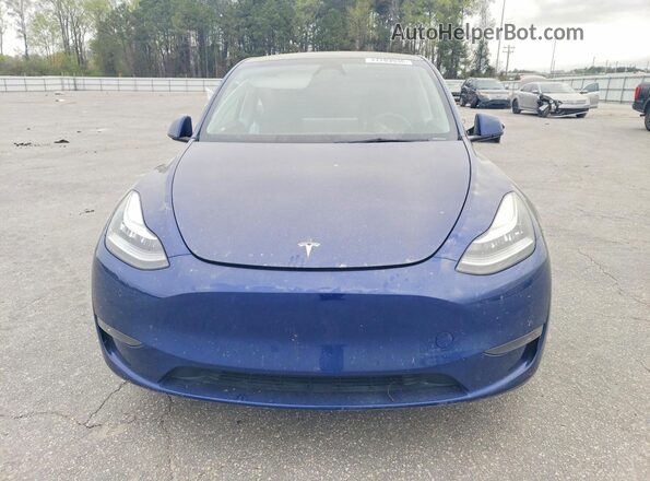 7SAYGDEE8PA150802 2023 TESLA MODEL Blue Вид спереду