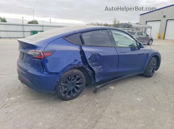 7SAYGDEE8PA150802 2023 TESLA MODEL Blue Задня права чверть