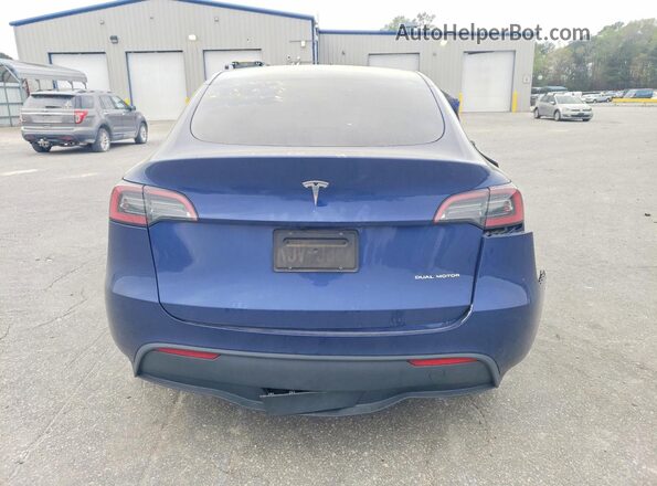 7SAYGDEE8PA150802 2023 TESLA MODEL Blue Вид ззаду