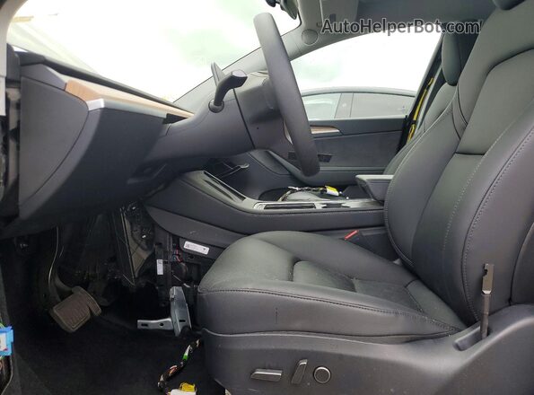 7SAYGDEE8PA202591 2023 TESLA MODEL Gray წინა სალონის ხედი