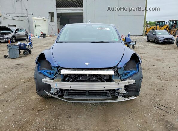 7SAYGDEE8PF704519 2023 TESLA MODEL Blue Вид спереду