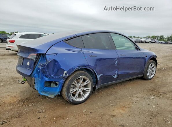 7SAYGDEE8PF704519 2023 TESLA MODEL Blue Задня права чверть