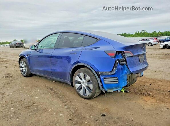 7SAYGDEE8PF704519 2023 TESLA MODEL Blue Задня ліва чверть