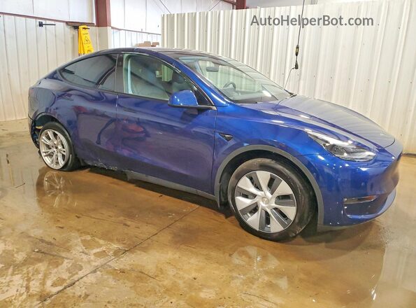 7SAYGDEE8PF847003 2023 TESLA MODEL Blue Передня права чверть