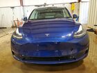 2023 Tesla Model Y Blue vin: 7SAYGDEE8PF847003