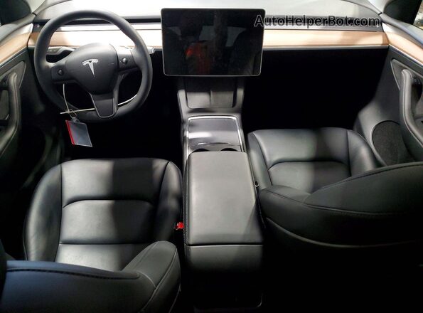 7SAYGDEE8PF847003 2023 TESLA MODEL Blue Вид панелі приладів
