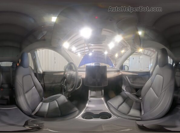 7SAYGDEE8PF847003 2023 TESLA MODEL Blue Вид наклейки з VIN-кодом