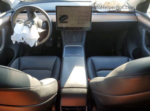 7SAYGDEE8PF860303 2023 TESLA MODEL Серый Вид панели приборов