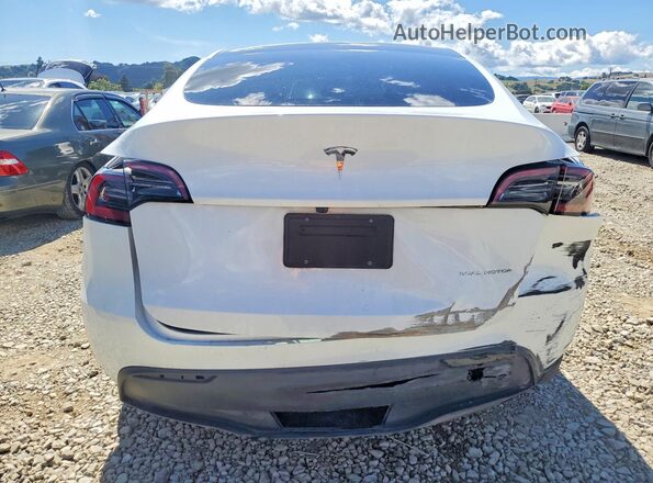 7SAYGDEE8RF185636 2024 TESLA MODEL White Vista trasera