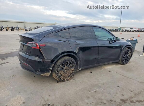 7SAYGDEE9NA006303 2022 TESLA MODEL Черный Задняя правая четверть