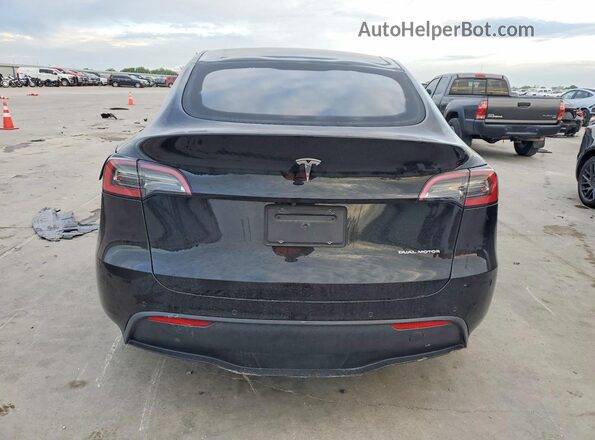 7SAYGDEE9NA006303 2022 TESLA MODEL Черный Вид сзади