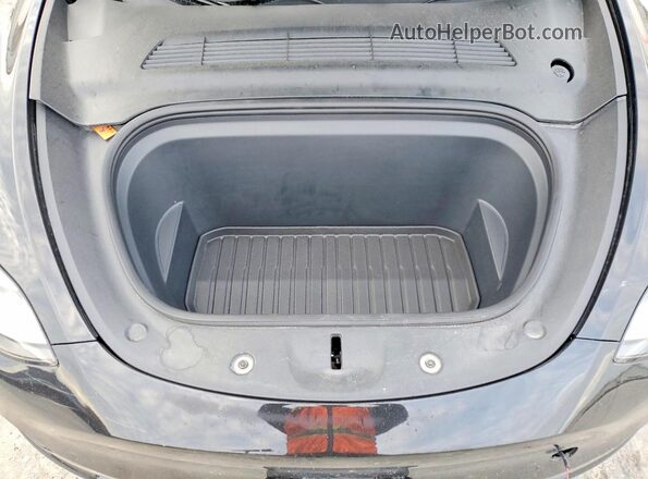 7SAYGDEE9NA006303 2022 TESLA MODEL Черный Вид задней части салона