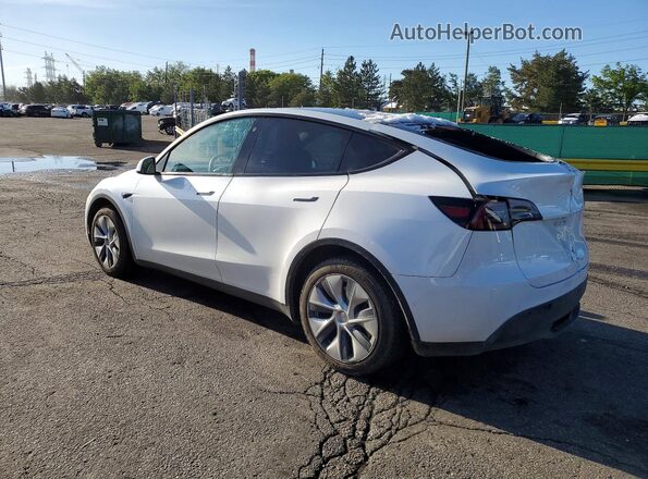 7SAYGDEE9NA010187 2022 TESLA MODEL Белый Задняя левая четверть