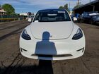 2022 Tesla Model Y Белый vin: 7SAYGDEE9NA010187
