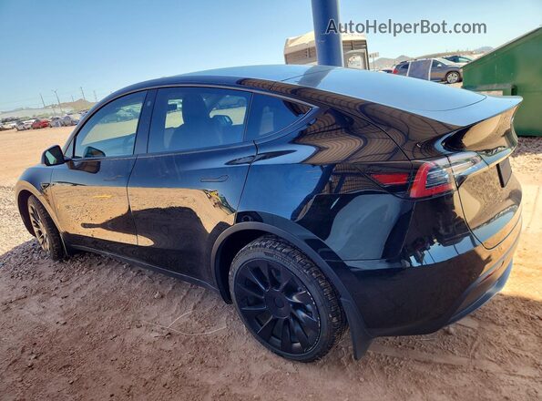 7SAYGDEE9NF368652 2022 TESLA MODEL Black Հետևի ձախ