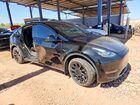2022 Tesla Model Y Black vin: 7SAYGDEE9NF368652