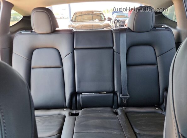 7SAYGDEE9NF368652 2022 TESLA MODEL Black Հետևի նստատեղերի տեսք