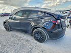 2022 Tesla Model Y Black vin: 7SAYGDEE9NF425416
