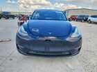 2022 Tesla Model Y Black vin: 7SAYGDEE9NF425416